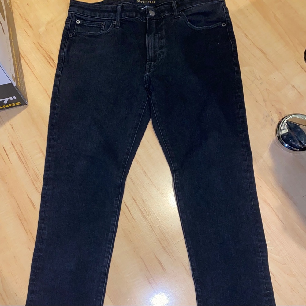 Black American eagle jeans